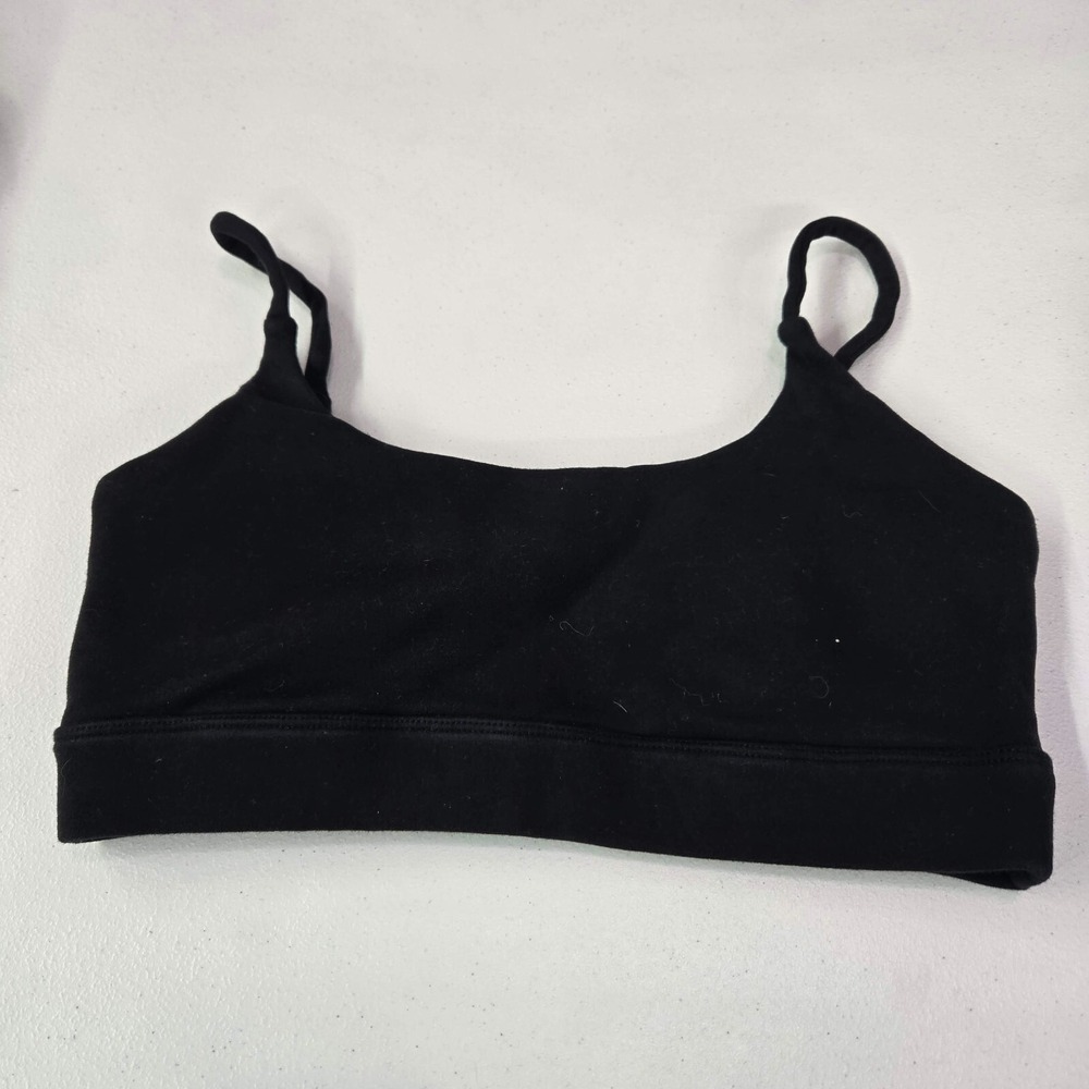 Buffbunny Women Sports Bra Large‎ Black Unlined Pullover Smooth